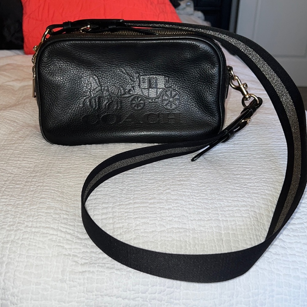 Coach Crossbody Camera Bag- Black, used